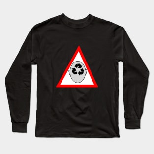 Recycling head Long Sleeve T-Shirt